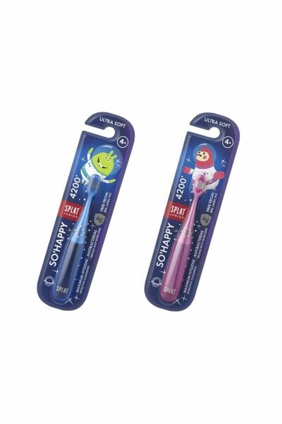 Splat Junior So Happy 5 Yaş Soft Yumuşak Kıllar Süt Dişleri Için Özel Başlık