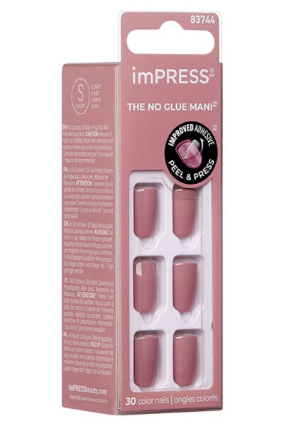 Kiss Impress Color Kendinden Yapışkanlı Takma Tırnak - Kısa- Kımc005