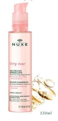 Nuxe Very Rose Hassas Temizleme Yağı 150 ml