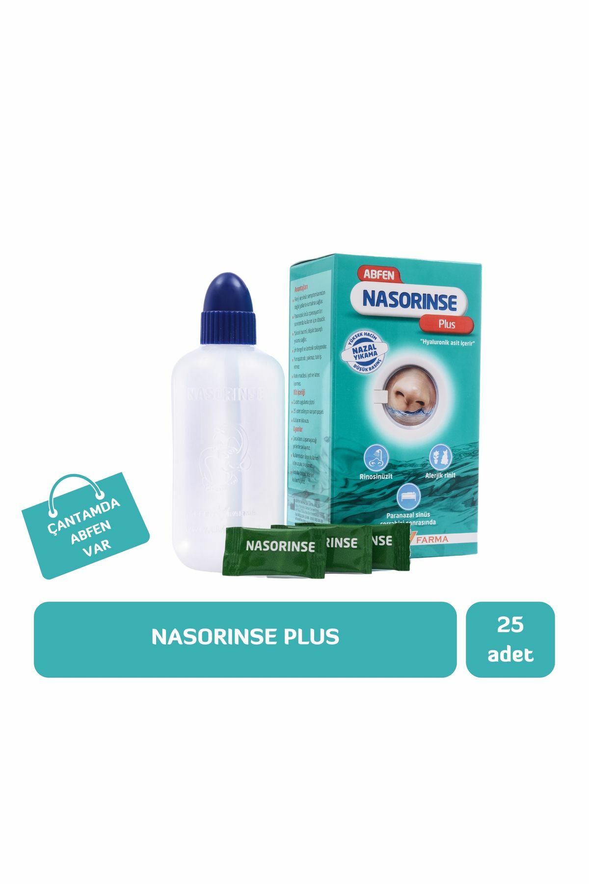 Abfen Nasorinse Plus Adult ( Yetişkin )