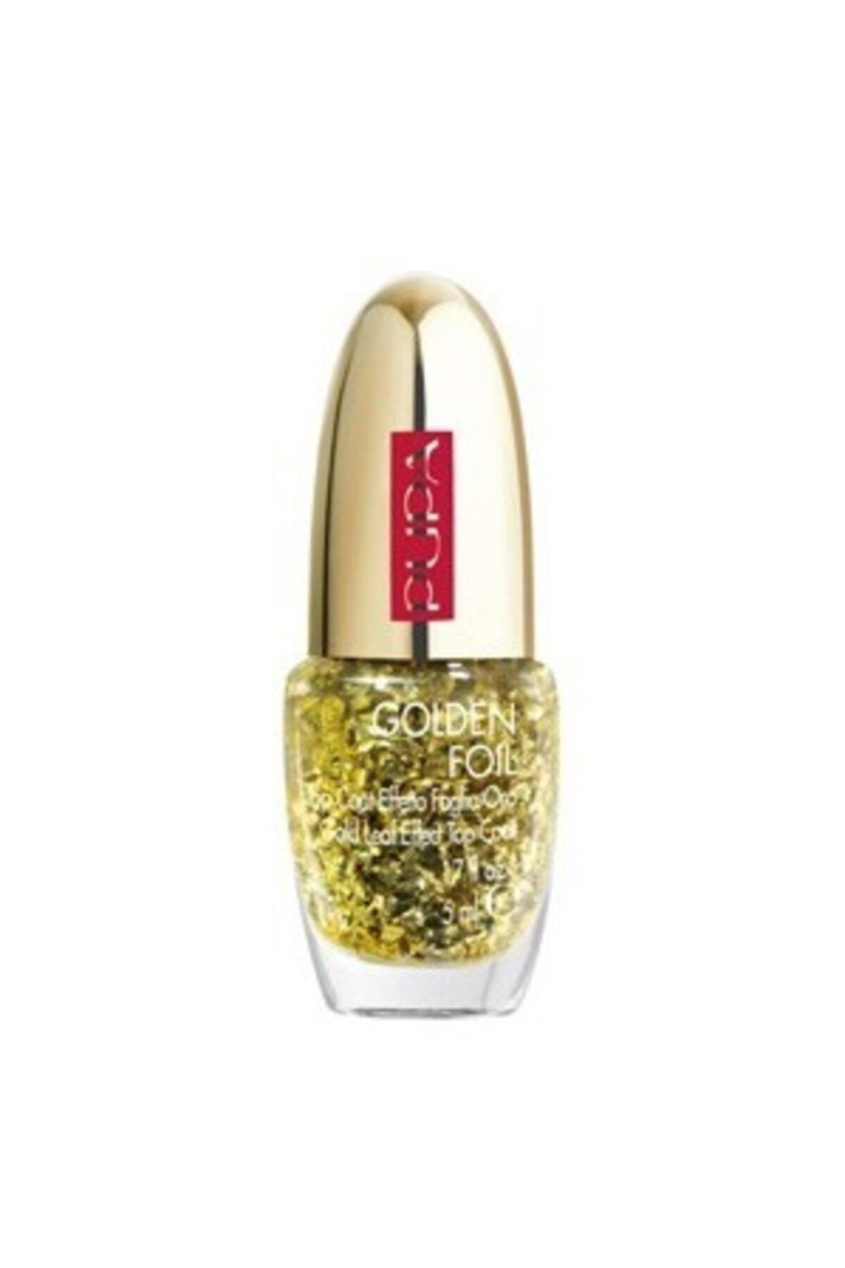 Pupa Oje Golden Foil Effect Top Coat 5 ml 001