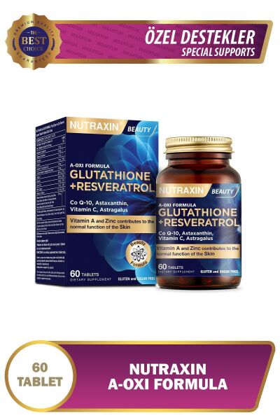 Nutraxin A-oxi Formula Multivitamin, Multimineral Ve Bitki Ekstreleri Içeren Takviye Edici Gıda 60 Tablet