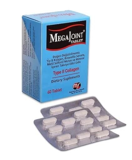 Mega Joint Tip II Kolajen 60 Tablet
