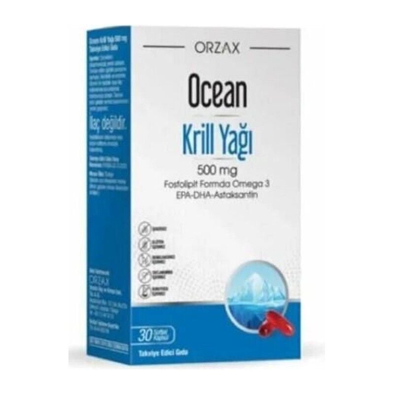 Ocean Krill Oil 500 Mg 30 Kapsül