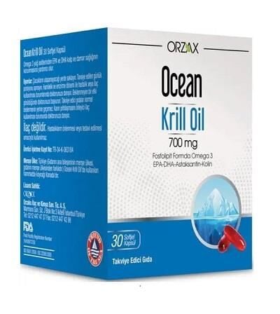 Ocean Krill Oil 700 Mg 30 Kapsül