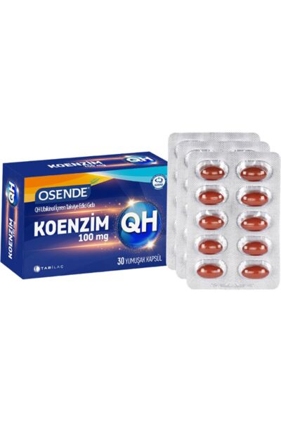 Osende Koenzim Qh 100 Mg 30 Kapsül
