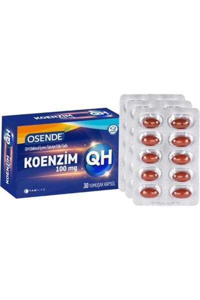 Osende Koenzim Qh 100 Mg 30 Kapsül