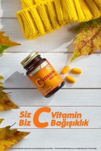 Nutraxin C Vitamin 1000 Mg - C Vitamini Deposu Zaman Salınımlı 30 Tablet