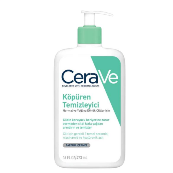 Cerave Foaming Cleanser Köpüren Temizleyici 473 ml
