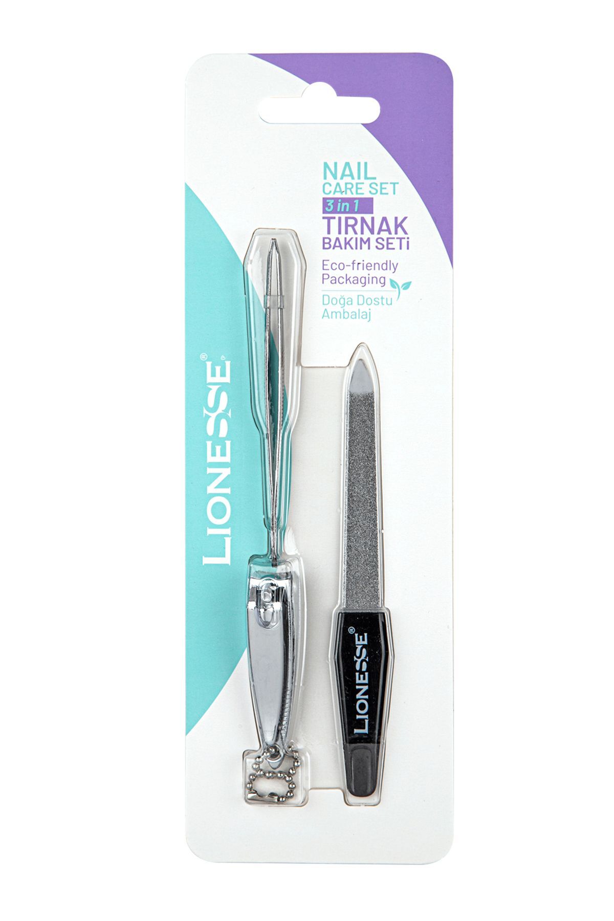 Lionesse Üçlü Set (CIMBIZ-MAKAS-TÖRPÜ) - 5110