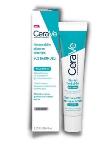 Cerave Yağlı ve Düzensiz Cilter için Yüz Bakım Jeli 40ml