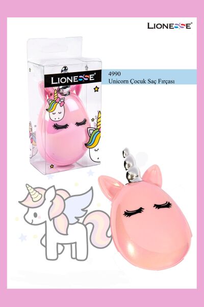 Lionesse Çocuk Unicorn Saç Fırçası 4990