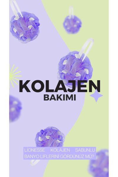 Lionesse Kolajen Sabunlu Banyo Lifi 950