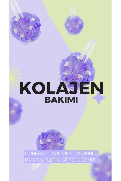 Lionesse Kolajen Sabunlu Banyo Lifi 950