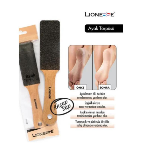 Lionesse Ahşap Ayak Törpüsü 457