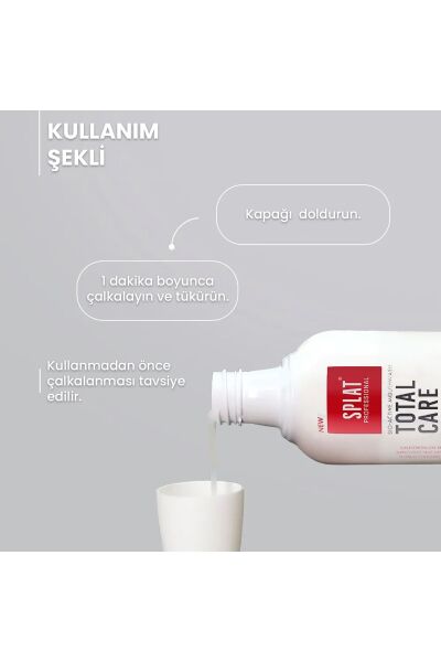 Splat Mouthwash White Plus Ağız Çalkama Suyu 275ml