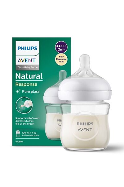 Avent Scy930/01 Doğal Tepkili Cam Biberon 120 ml 0 Ay