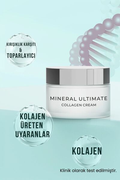 Sheida Mineral Ultimate Kolajen Krem – Siyah Nokta, Ve Yaşlanma Karşıtı Niacinamide Içerikli – 60 ml
