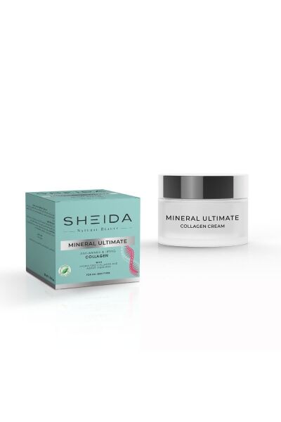 Sheida Mineral Ultimate Kolajen Krem – Siyah Nokta, Ve Yaşlanma Karşıtı Niacinamide Içerikli – 60 ml