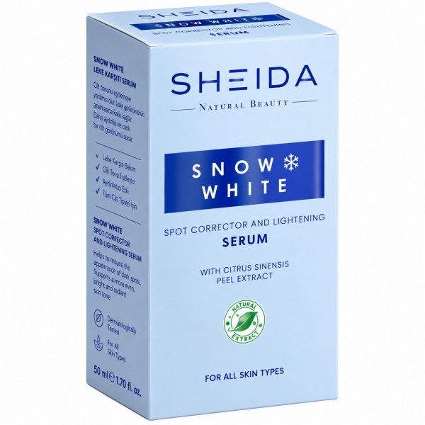 Sheida Snow White Yaşlanma Karşıtı Serum 40 Ml