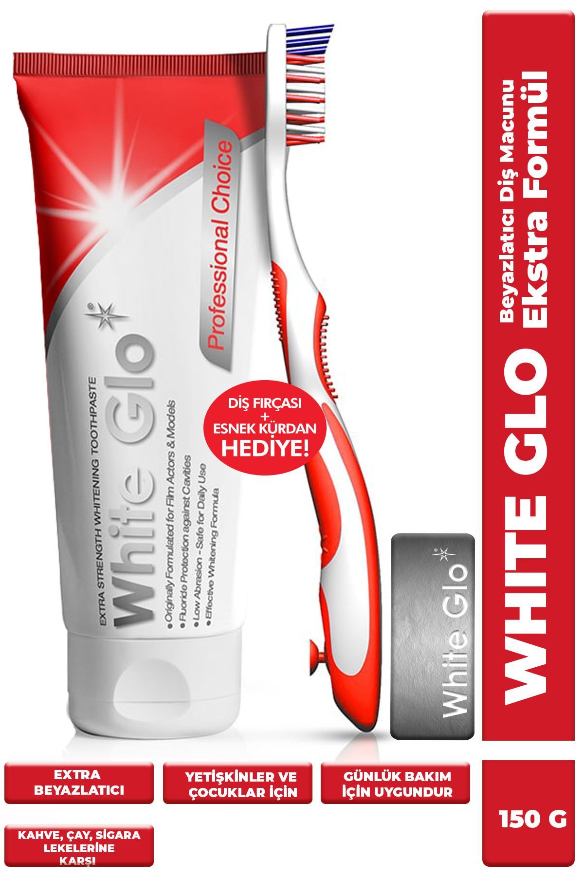 White Glo Professional Choice 150ml - Ekstra Beyazlatıcı Diş Macunu