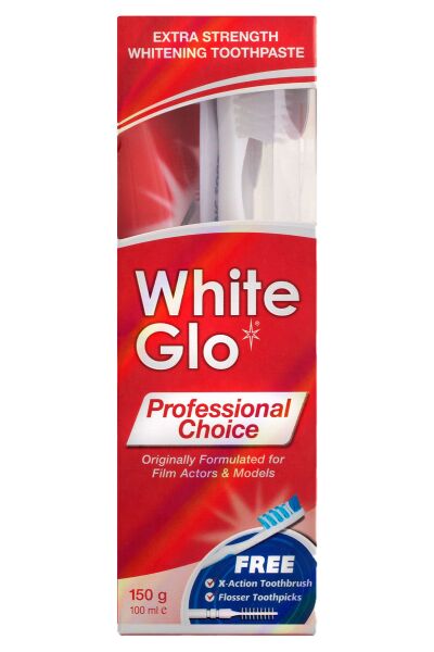 White Glo Professional Choice 150ml - Ekstra Beyazlatıcı Diş Macunu