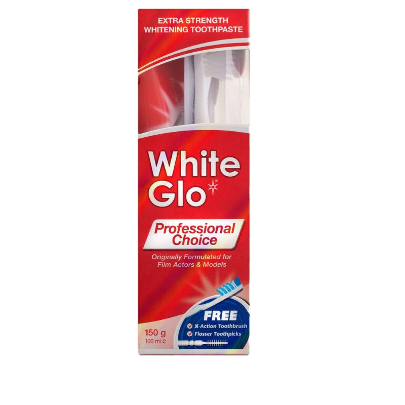 White Glo Professional Choice 150ml - Ekstra Beyazlatıcı Diş Macunu