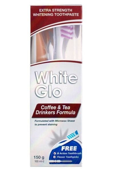 White Glo Çay Kahve Tüketenlere Beyazlatıcı Diş Macunu 150 G