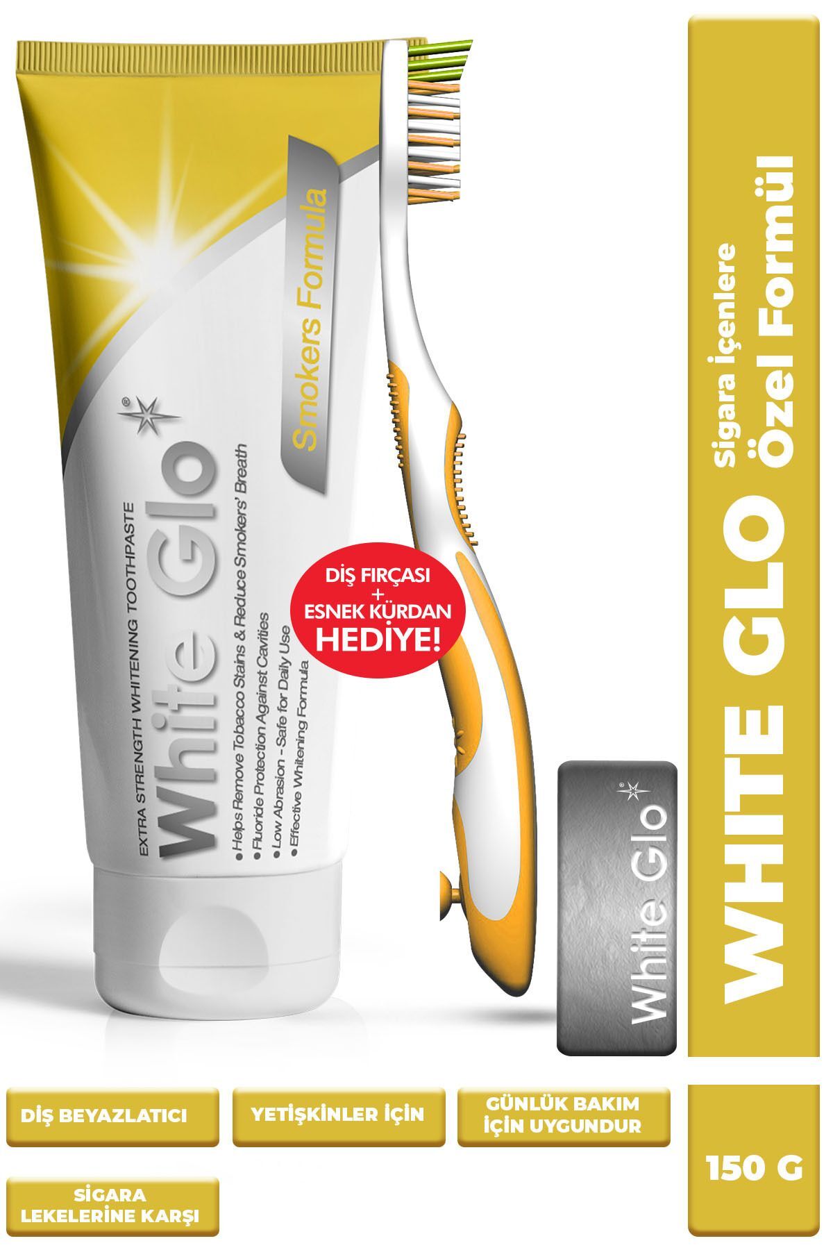 White Glo Sigara Içenlere Özel Diş Macunu 150 G
