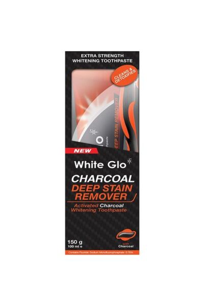 White Glo Aktif Karbon Kömürlü Beyazlatıcı Diş Macunu 150 G