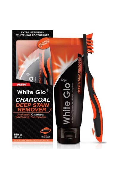 White Glo Aktif Karbon Kömürlü Beyazlatıcı Diş Macunu 150 G