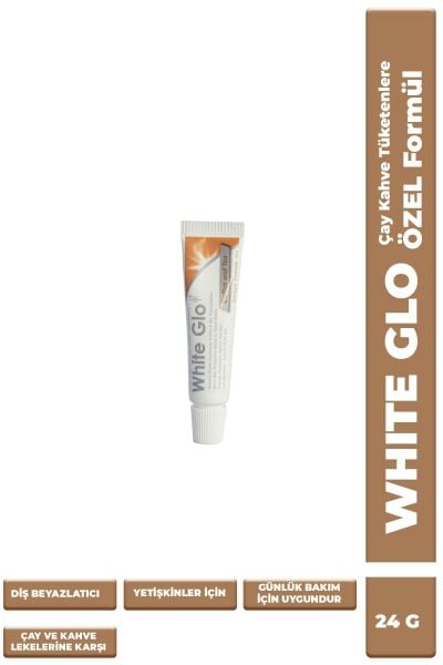 White Glo Çay Kahve Tüketenlere Beyazlatıcı Diş Macunu 24 G