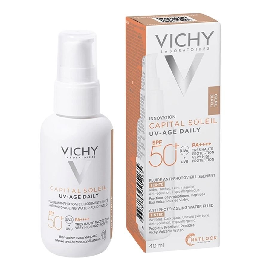 Vichy Capital Soleil Foto Yaşlanma Karşıtı Hafif Dokulu Renkli Güneş Koruyucu 40 ml Spf 50