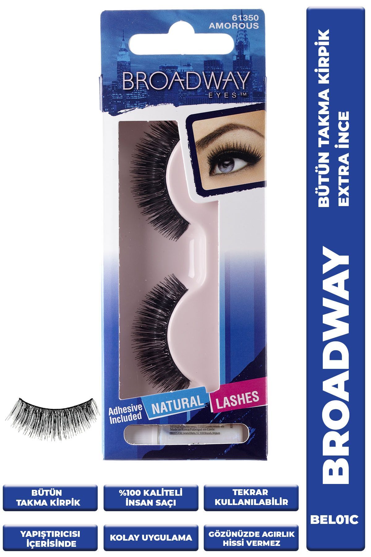 KİSS Broadway Komple Takma Kirpik