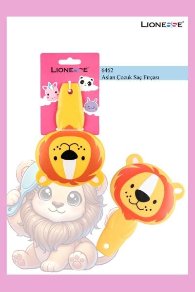 Lionesse Çocuk Saç Fırçası- Aslan 6462