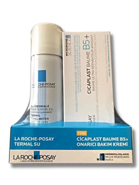 La Roche Posay Cicaplast Baume B5+ Bakım Kremi 40ml + Termal Su 50ml