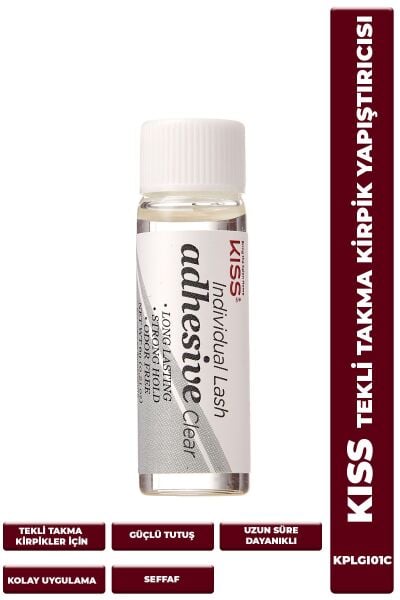 Kiss Tekli Takma Kirpik Yapıştırıcısı 6 G Şeffaf