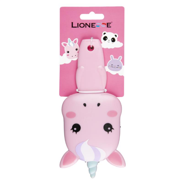 Lionesse Saç Fırçası Pembe Unicorn Çocuk Saç Fırçası 6446