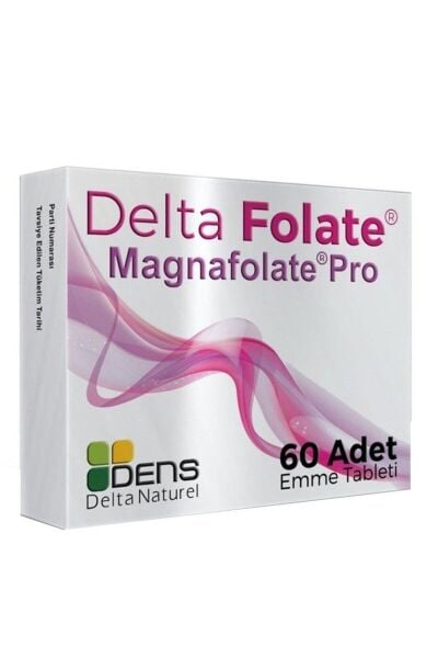Dens Delta Folate Magnafolate Pro 60 Tablet 8682048493697
