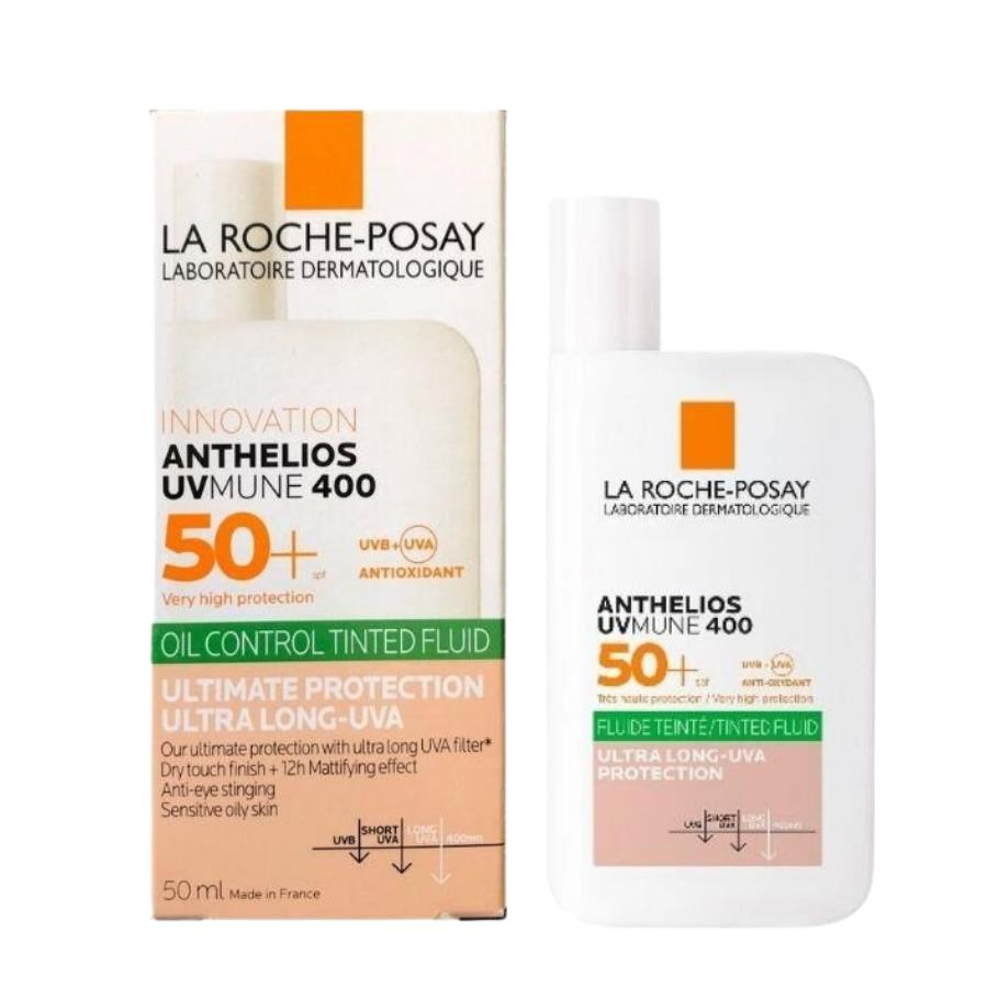 La Roche-Posay Anthelios Oil Control Fluid SPF+50 Renkli Güneş Kremi 50ml