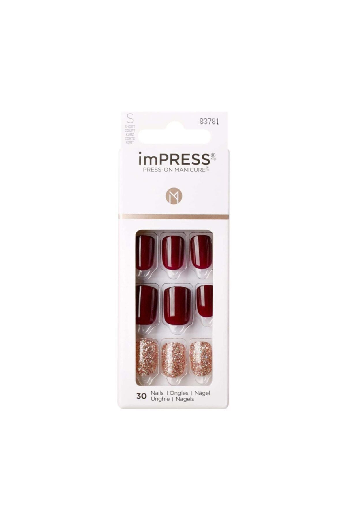 Kiss Color impress Kendinden Yapışkanlı Takma Tırnak