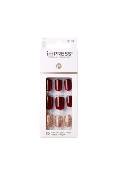 Kiss Color impress Kendinden Yapışkanlı Takma Tırnak