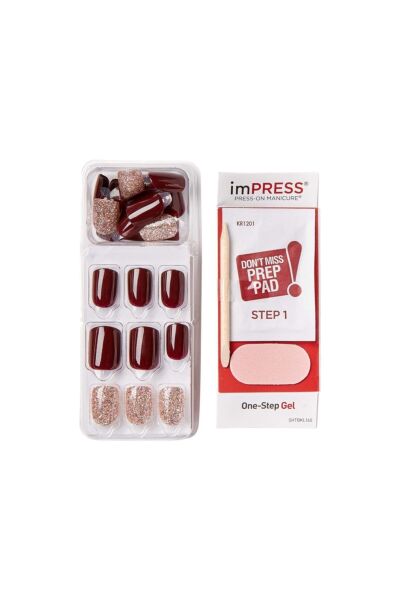 Kiss Color impress Kendinden Yapışkanlı Takma Tırnak