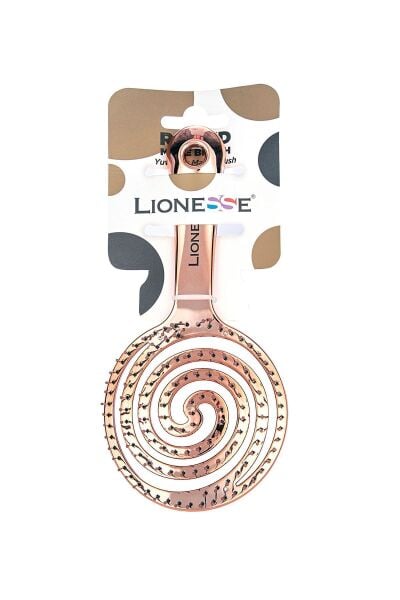 Lionesse Üç Boyutlu Saç Fırçası 8592 - Rosegold , Hızlı Kurutucu , Esnek