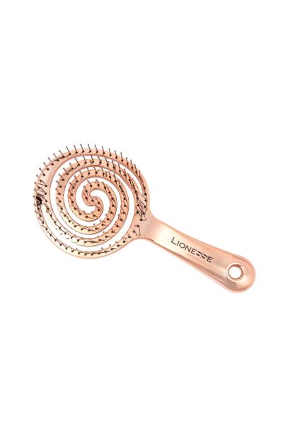 Lionesse Üç Boyutlu Saç Fırçası 8592 - Rosegold , Hızlı Kurutucu , Esnek