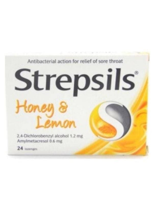 STREPSILS BAL VE LIMON AROMALI 24 PASTIL