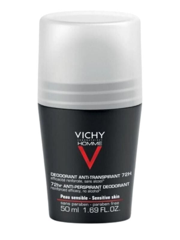 Vichy Homme Deodorant Roll-On Yoğun Kontrol 50ml