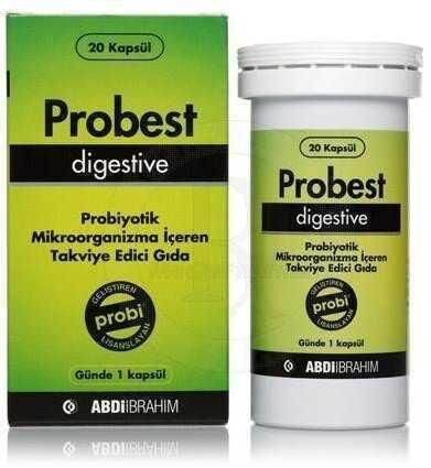 Probest Digestive Probiyotik 20 Kapsül