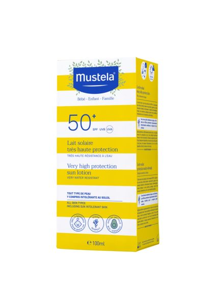 Mustela Spf50+ Güneş Losyonu 200ml + Hydrabebe Losyon 100ml