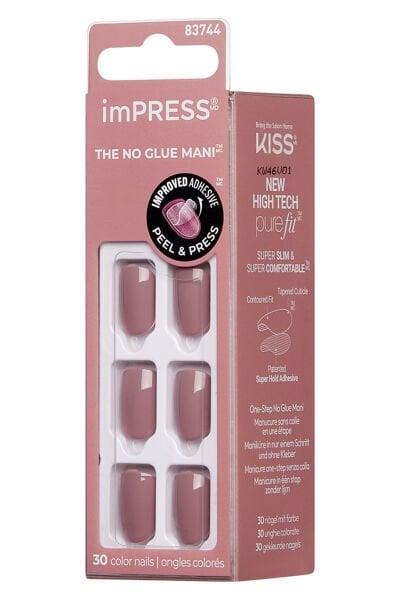 Kiss Impress Color Kendinden Yapışkanlı Takma Tırnak - Kısa- Kımc005